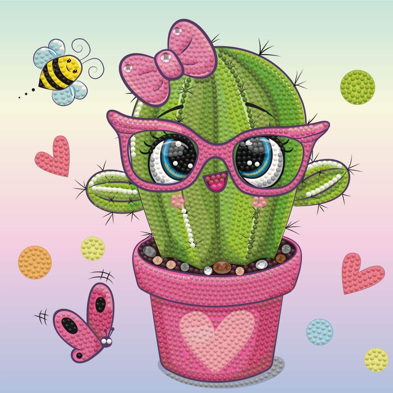 Diamond Dotz® Dotzies® Pretty in Pink Cactus Diamond Dotting Kit
